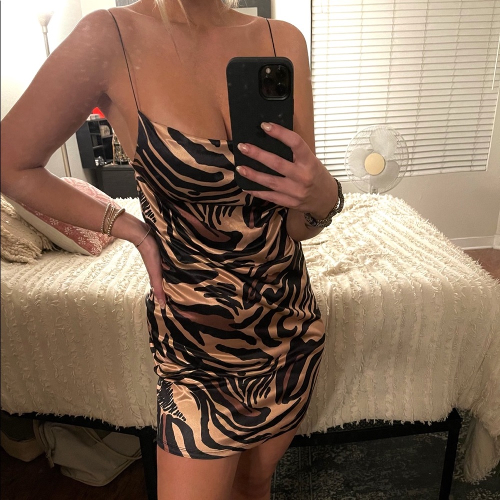 zara sold out satin mini slip dress